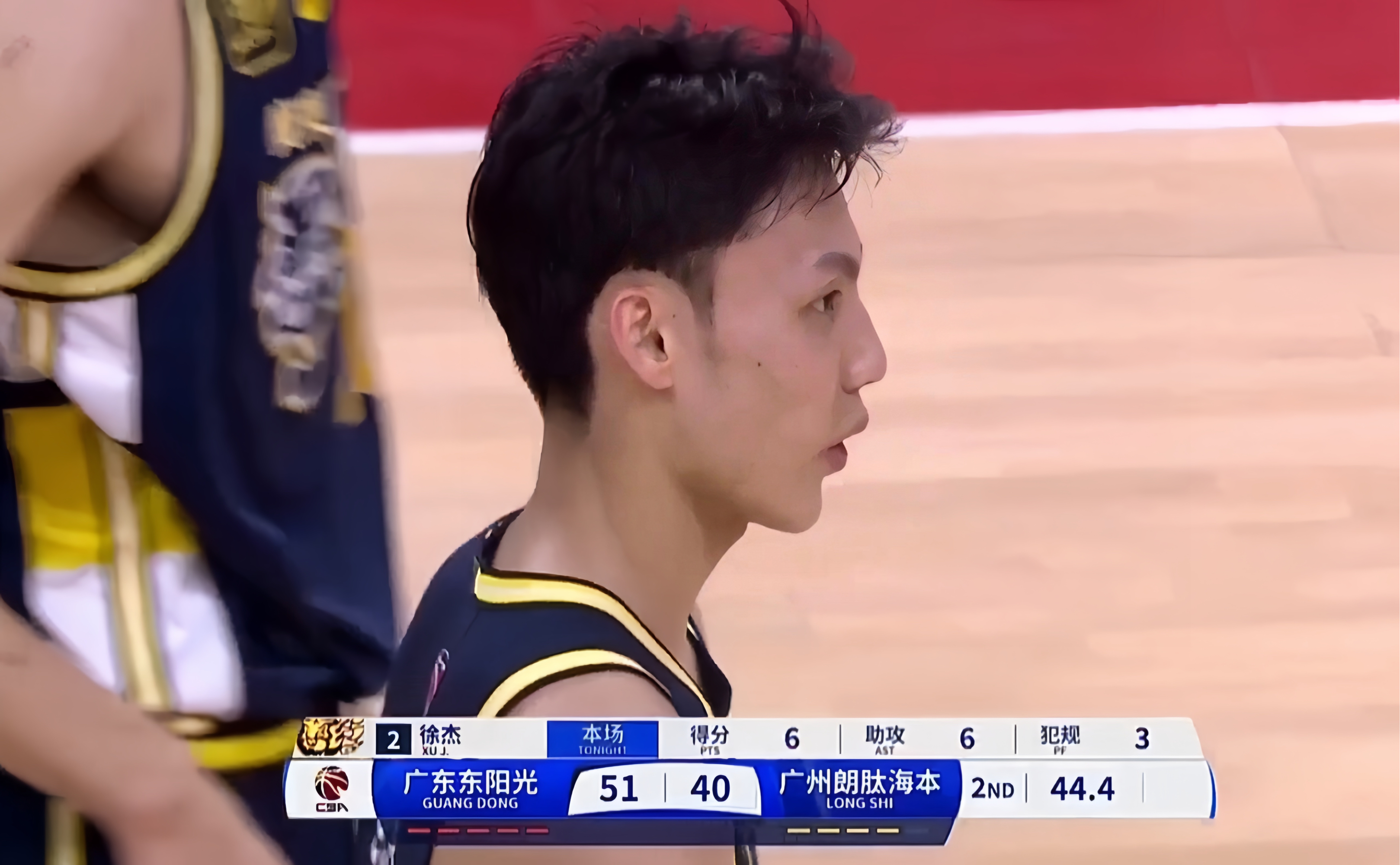 广东男篮稳守优势展现团队协作实力的简单介绍