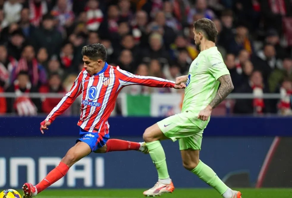 马竞连续两战失利，欧冠梦想遥不可及